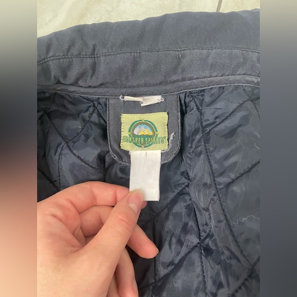 VINTAGE quilted shacket size M/L - Picture 4 of 5